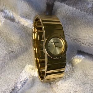 Gold Emporio Armani watch